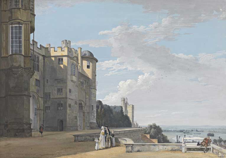 A Castle', Paul Sandby